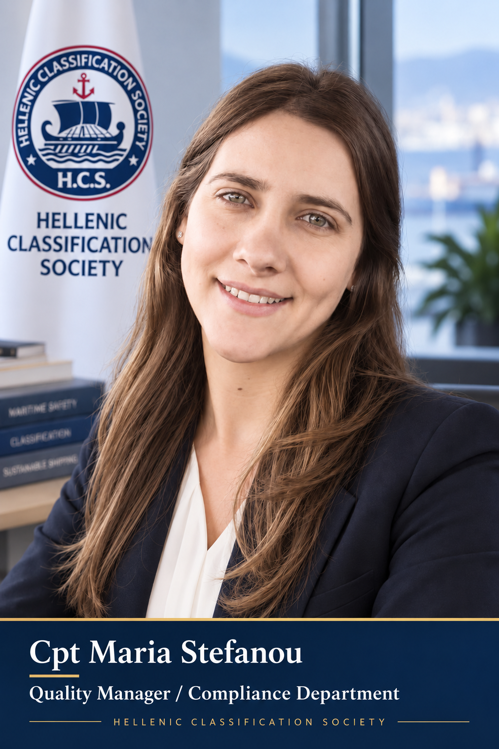 Cpt Maria Stefanou, Quality Manager and Compliance Department