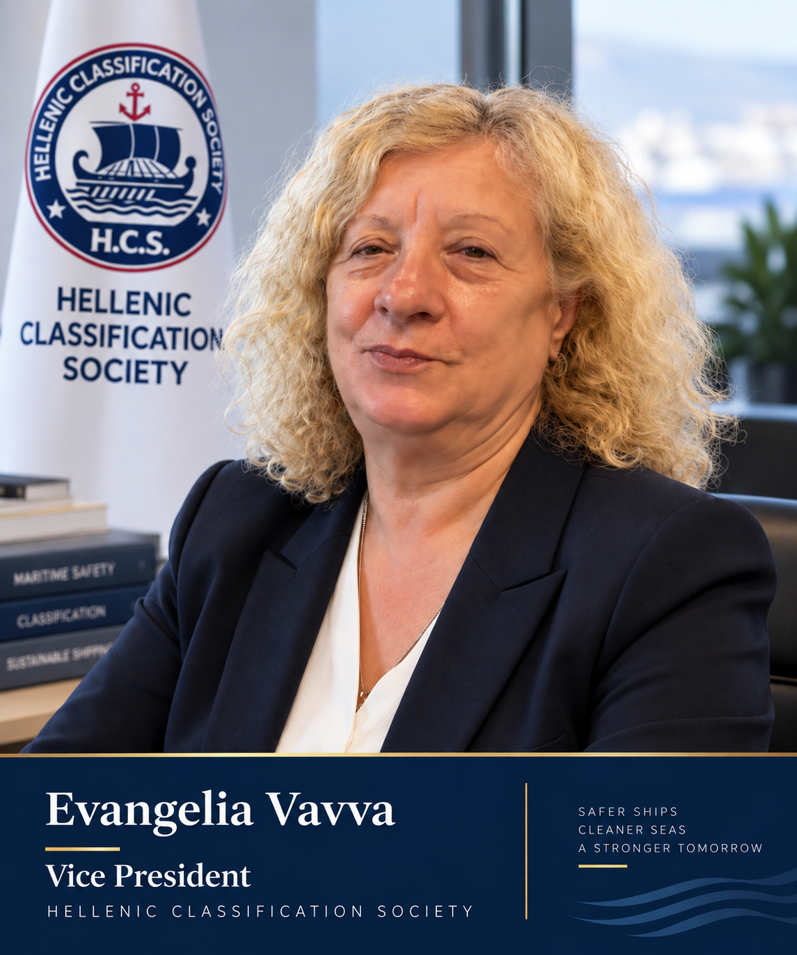 Evangelia Vavva, Vice President of Hellenic Classification Society