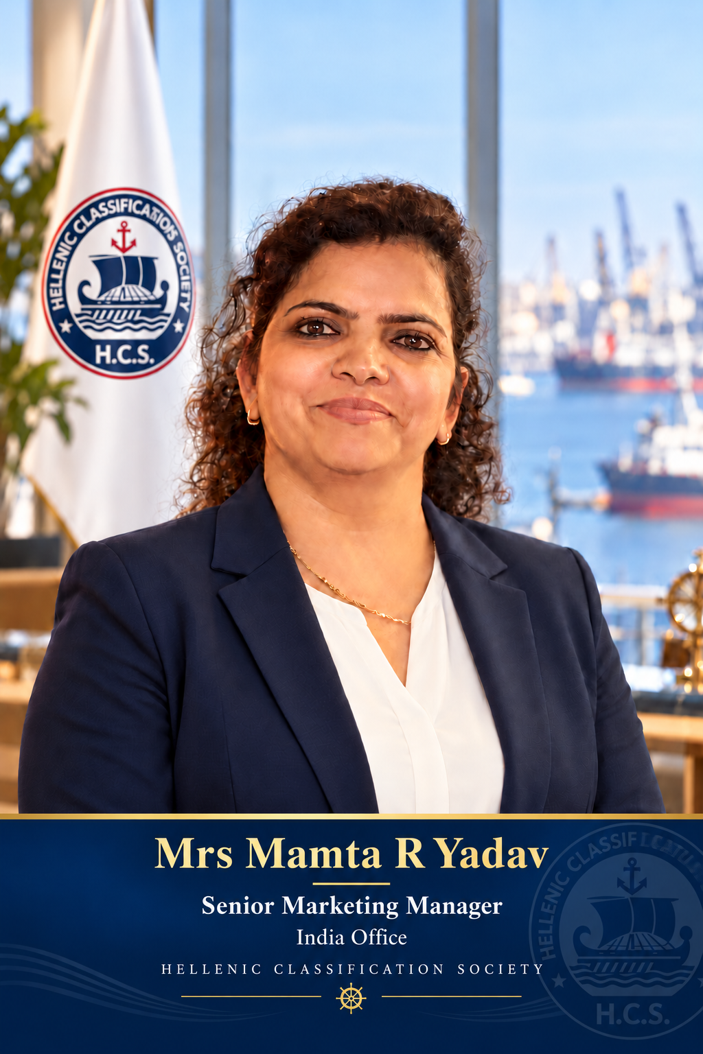 Mrs Mamta R Yadav, Senior Marketing Manager, India Office